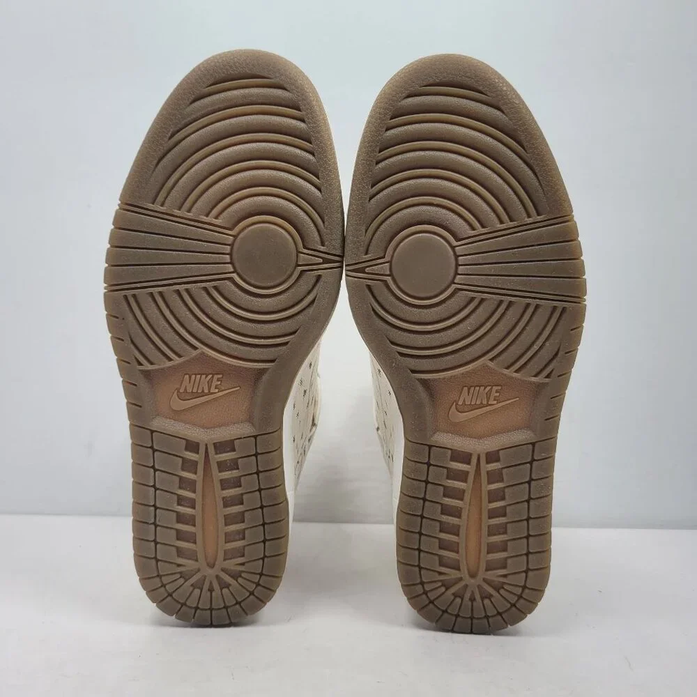 Nike Dunk Sky Hi Hidden Wedge Women's Cream Sneakers 543258-100 US Size 9 - Picture 8 of 9